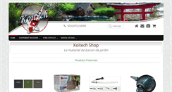 Desktop Screenshot of koitech-shop.com
